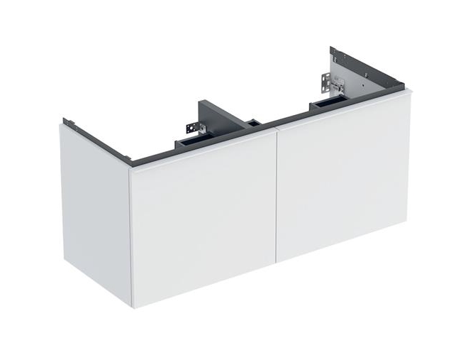 Waschtischunterschrank Acanto 2+2 Schubladen 120 Cm Mattweiß