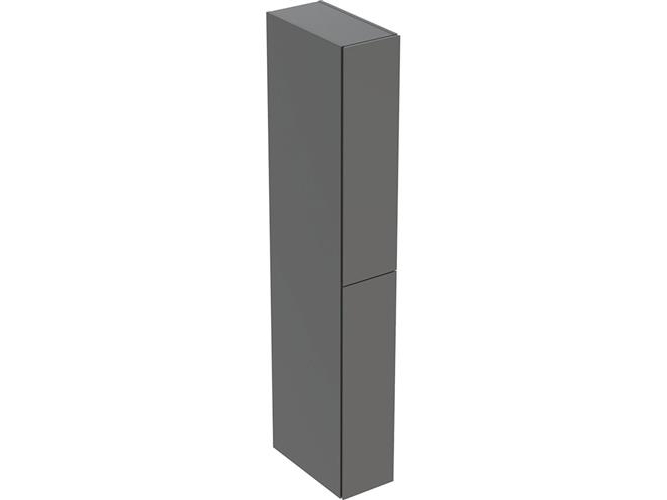Geberit Acanto højskab, 24x180 cm, mat grå