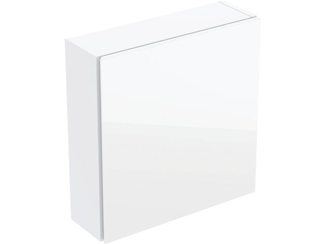 Overskab 1 låge 46x46,7cm hvid/glas | VVS Artiklar - Badrum - Badrumsmöbler | GameStuff