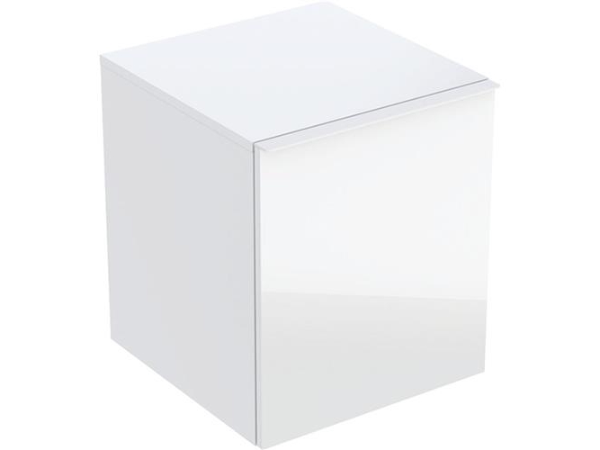 Sivukaappi acanto 1+1 laatikko 52x45,2cm hv/gl