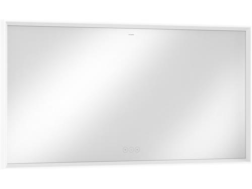 Hansgrohe Xarita E spejl med lys, dæmpbar, touch, 140,6x70,6 cm, mat hvid