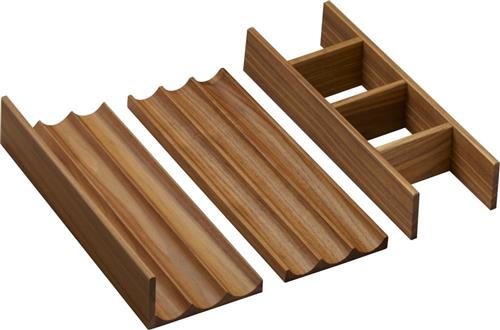 Hansgrohe IntraStoris skuffeindsats, 32 cm, valnød