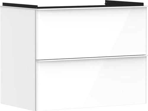 Hansgrohe Xelu Q underskab, 78x49,5 cm, hvid højglans