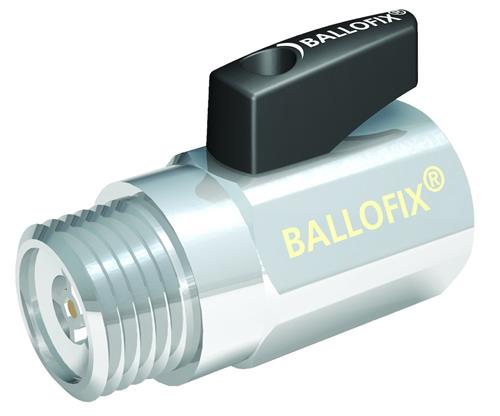 Broen Ballofix® med håndtag + kontra muffe/nippel 1/2 | VVS Artiklar - Ventiler - Kulventiler | GameStuff