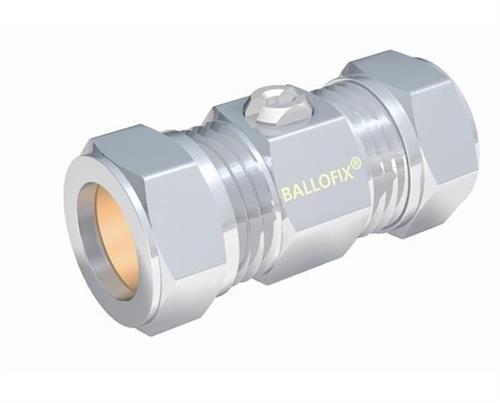 Ballofix uden håndtag klemmering kobling 10X15/8MM