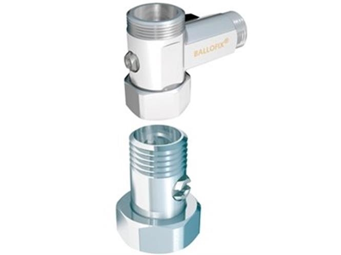 Ballofix Mellemstykke M/afsp. 3/4 M/omløb. + Nippel