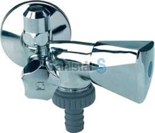 Stoppventil 10mm dubbel vinkel pipa | VVS Artiklar - Ventiler - Stoppventil | GameStuff