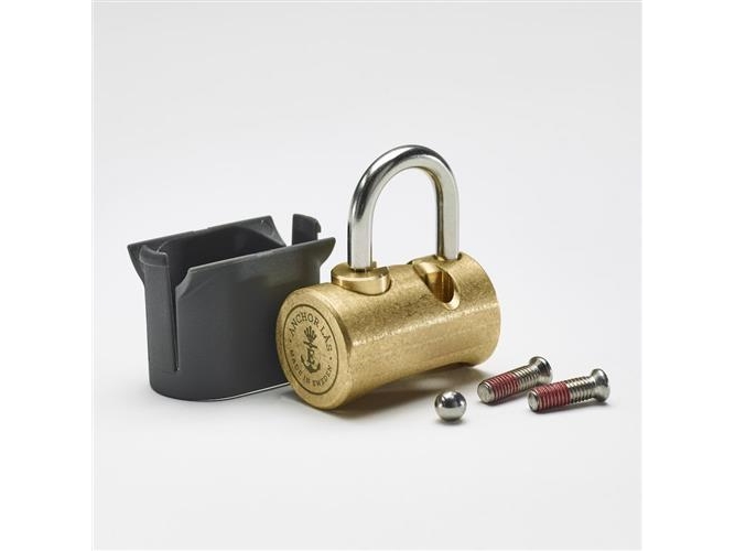 Hængelås 510-1 S20 med sort cover