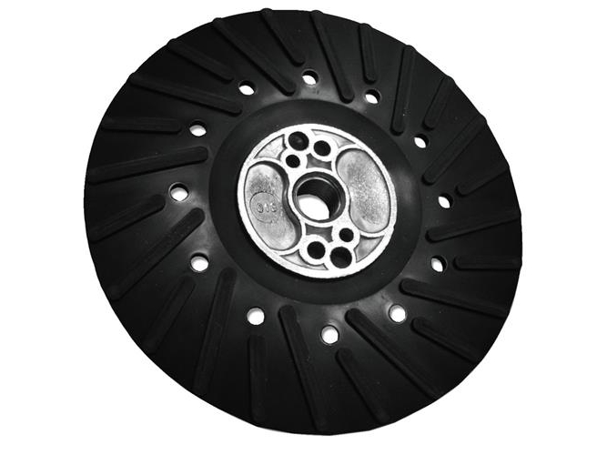 Bakre skiva Ø180-M14 hårdgummi ventilerad | Elverktyg - Tillbehör - Tillbehör till Slipmaskin | GameStuff