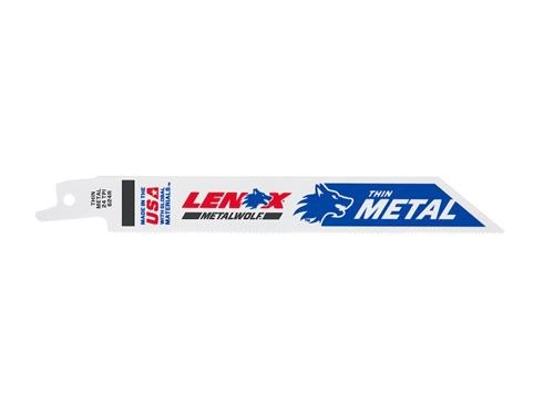 Lenox bajonetsavklinge 152mm - METALWOLF 152X19X0.9mm 24TPI t/metal 624R 5stk
