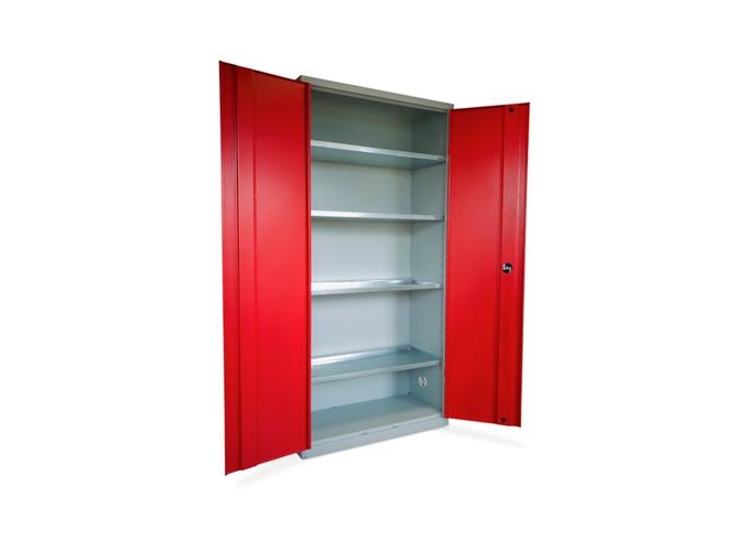Kemiskab KS-1 rød 2000x1000x445 4xhyld. | Verktyg & Verkstad - Förvaring i verkstad - Lagring | GameStuff