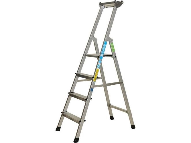 Trappestige i aluminium 4 trin 1,00 m