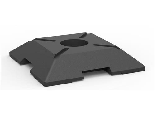 Fod 8kg til afspæringscylinder | Kläder & Säkerhet - Säkerhetsutrustning - Skyltar & säkerhetsmärkning | GameStuff