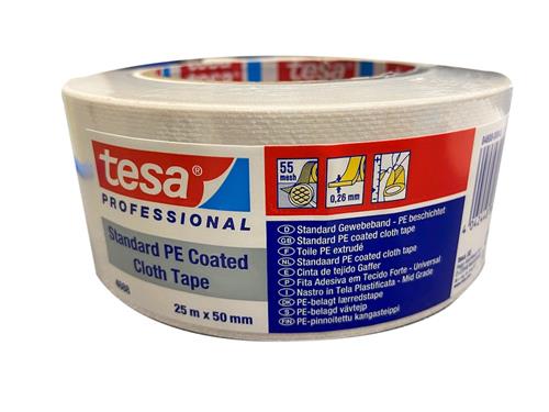 Canvas-tejp 50mmx25m vit | Kontorsmaterial - Tejp & dispensrar - Kontors tejp | GameStuff
