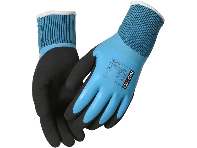Vinterhandske Comfort 3309 sort/blå 12 | Kläder & Säkerhet - Handskar - Arbetshandskar | GameStuff