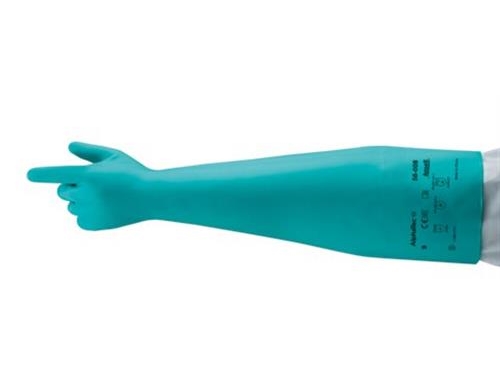 Kemikaliehandske AlphaTec 58-008 grön 10 | Färg & Tillbehör - Tillbehör - Handskar | GameStuff