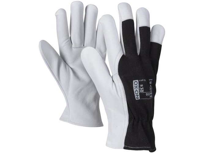 Teknikerhandske Basic 2005 vit/svart 10 | Kläder & Säkerhet - Handskar - Arbetshandskar | GameStuff