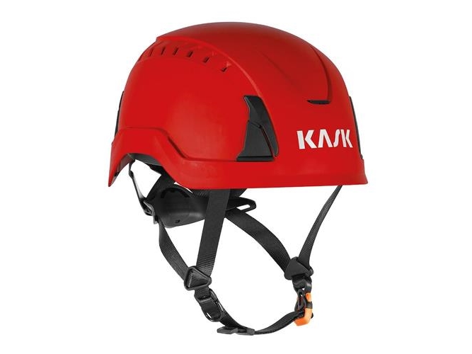 Sikkerhedshjelm Primero m/hagerem rød | Kläder & Säkerhet - Säkerhetsutrustning - Säkerhetshjälm | GameStuff