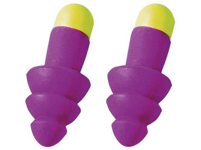 Öronproppsraketer 1 par 30 DB violett/gul | Kläder & Säkerhet - Säkerhetsutrustning - Proppar | GameStuff