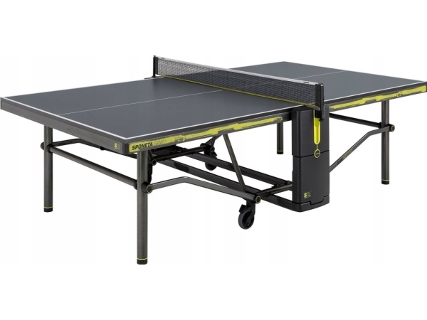 Sponeta bordtennisbord Ping Pong foldbart udendørs bord på hjul SPONETA