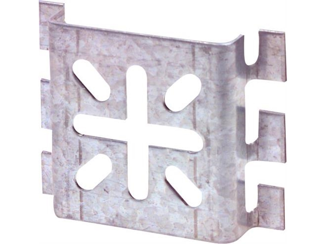 OBO monteringsplade 65x68 mm - Til gitterbakke, Varmgalvaniseret, MPG 65 FT