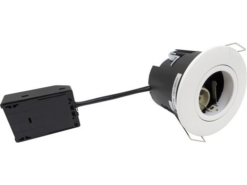 NORDTRONIC Uni Install G2, GU10, rund, matt vit, för inomhus- och utomhusbruk | Belysning - Inomhusbelysning - Infälld spotlight | GameStuff