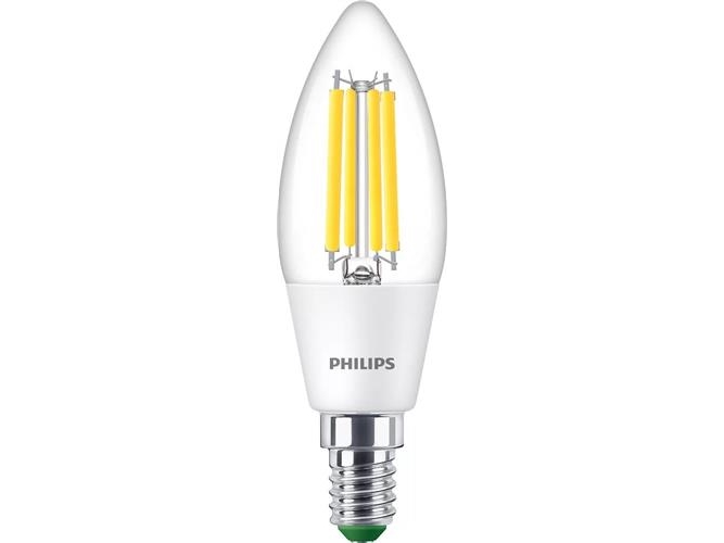 10 stk Master Ultra Efficient LED Candle 2,3W 840 485 lm E14, klar
