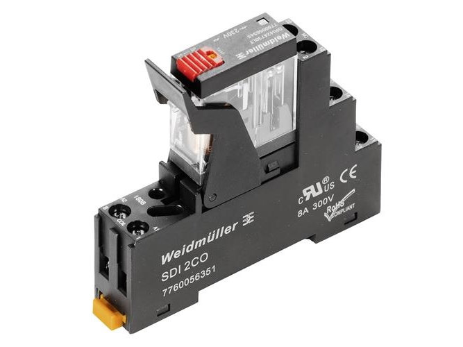 Weidmüller DRIKIT 24VAC 1CO LD/PB, IP20, 250 V, -40 - 85 °C