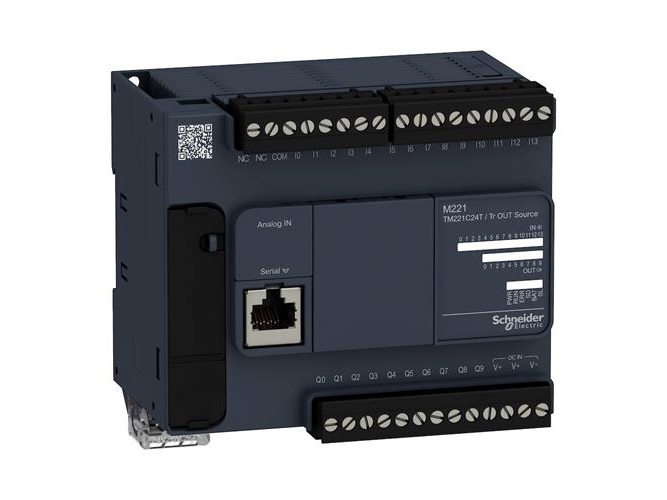 Schneider Electric TM221C24T, IP20, -10 - 55 °C, -25 - 70 °C, 110 mm, 70 mm, 90 mm
