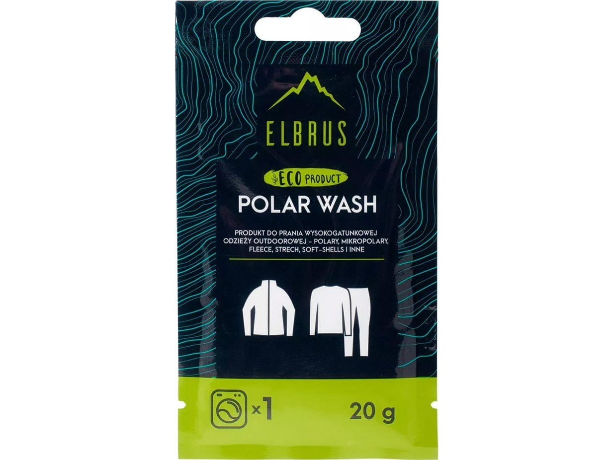 Elbrus Polar Wash – vaskemiddel til polare og softshell i pose 20g