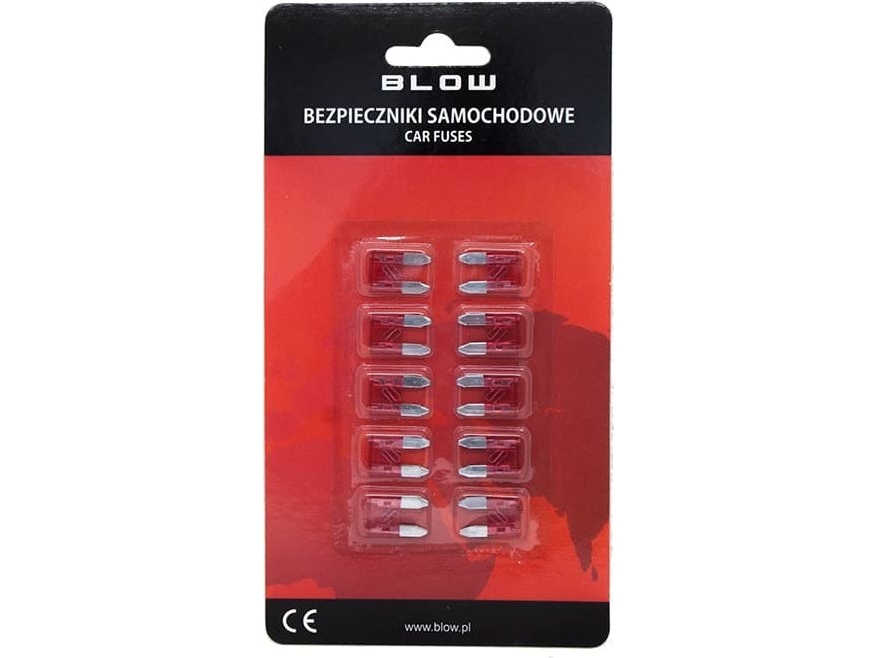 Blow Car Fuse Mini 10A /10Stk/ 1413#
