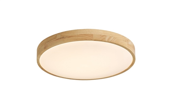 Domoletti Deckenleuchte Ceiling Led Light Nata 4000K 41 Cm Holz