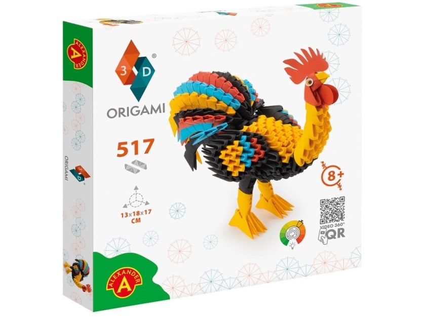 Origami 3D - Hahn