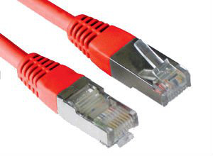 Logon Sstp Cat6a, 1 M, Cat6a, Rj-45, Rj-45, Rot