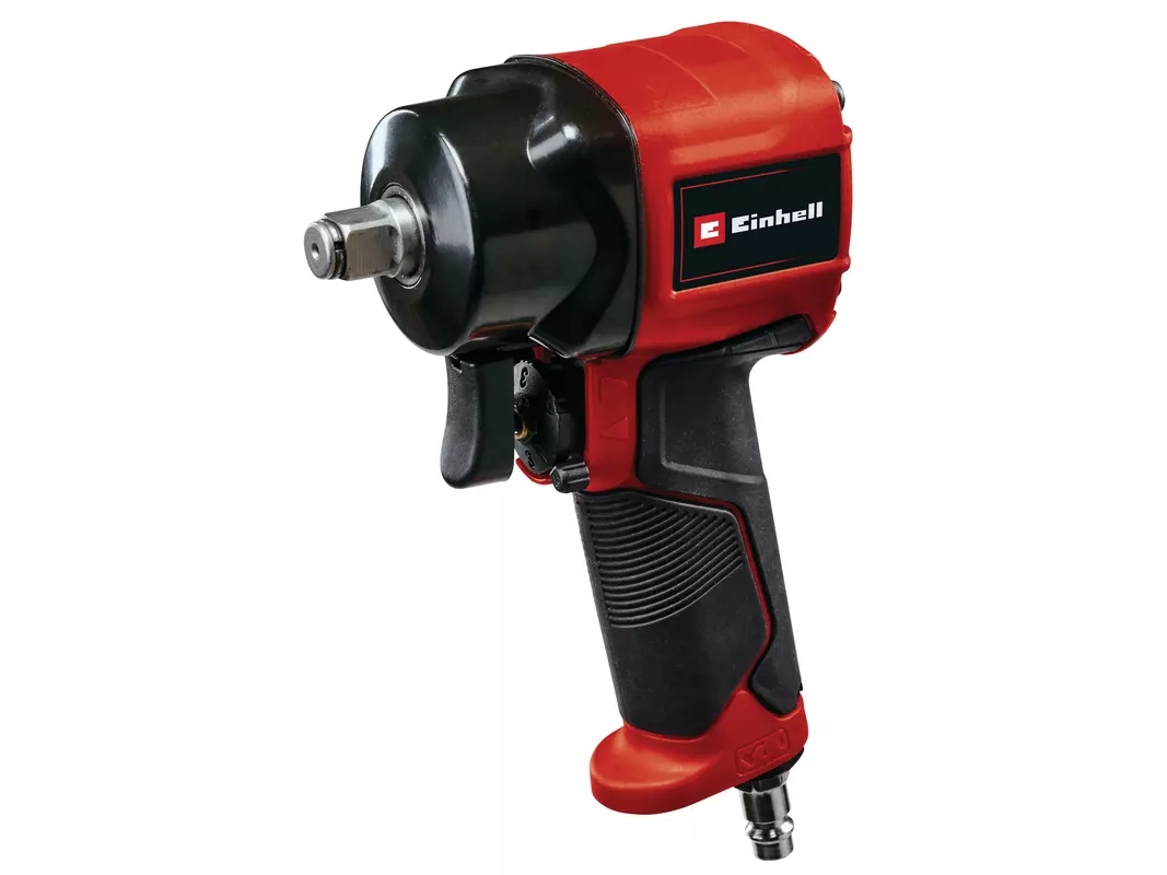 Einhell TC-PW 610 Compact, Pneumatisk spärrnyckel, Svart, Röd, 9000 RPM, 610 nm, 8 Bar, Tryckluft | Elverktyg - DIY - Akku Verktyg - Mutterdragare | GameStuff