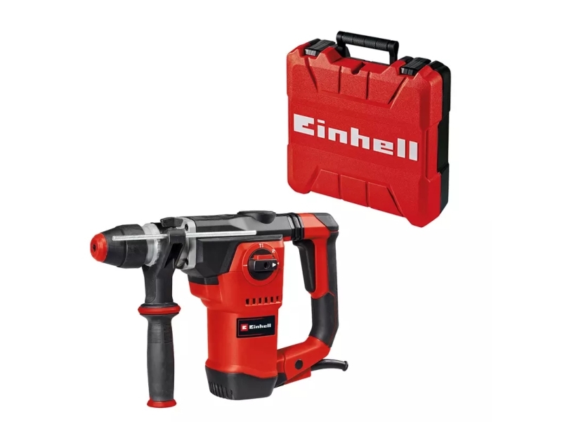 Einhell TE-RH 32-1600 4F, SDS Plus, Svart, Röd, Rostfritt stål, 3,2 cm, 4,5 J, AC, 1600 W | Elverktyg - DIY - Elverktyg 230V - Borrhammare | GameStuff