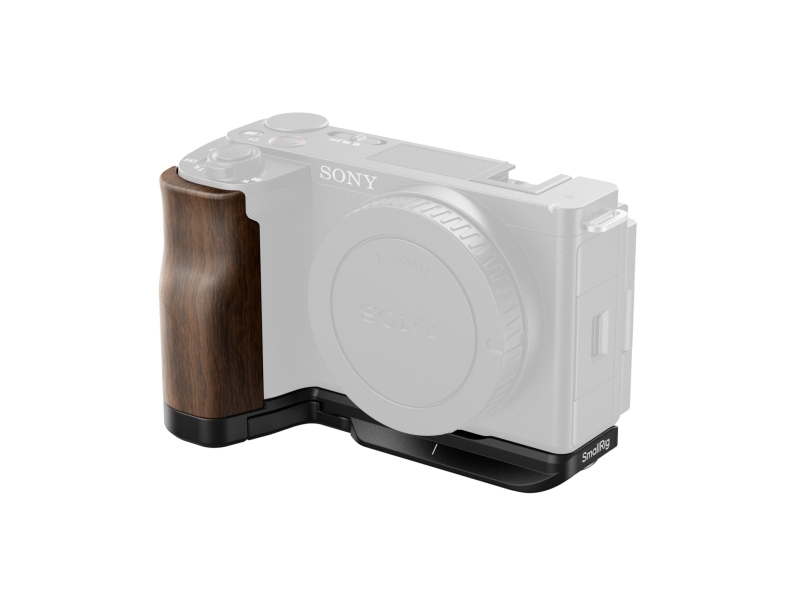 Smallrig 4864 L-Shape Mount Plate With Wooden Handle For Sony Zv-E10 Ii