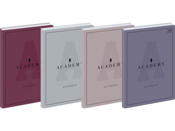 Interdruk Brulion B5 128k. INTETRDRUK 90g Academy, grid Interdruk