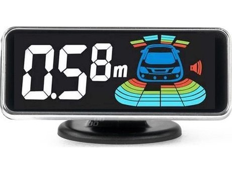 Parkavimo daviklių ekranas 3D LED AMIO-03694