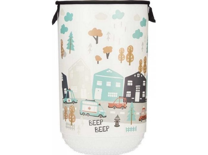Vasketøjskurv Kipit Road Plast 40 L (34 X 52,3 X 34 Cm)