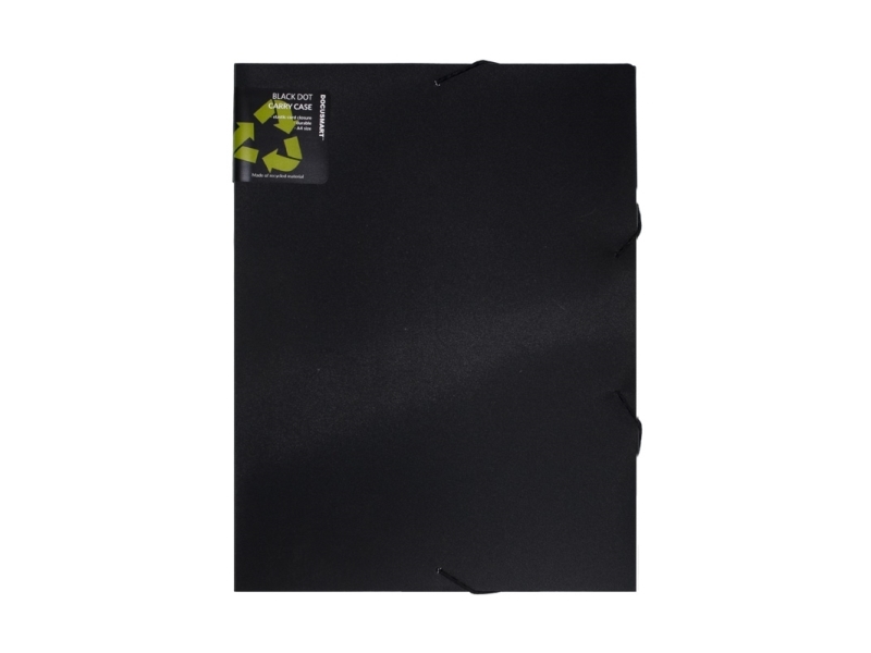Dokumentbox Black A4 Sort
