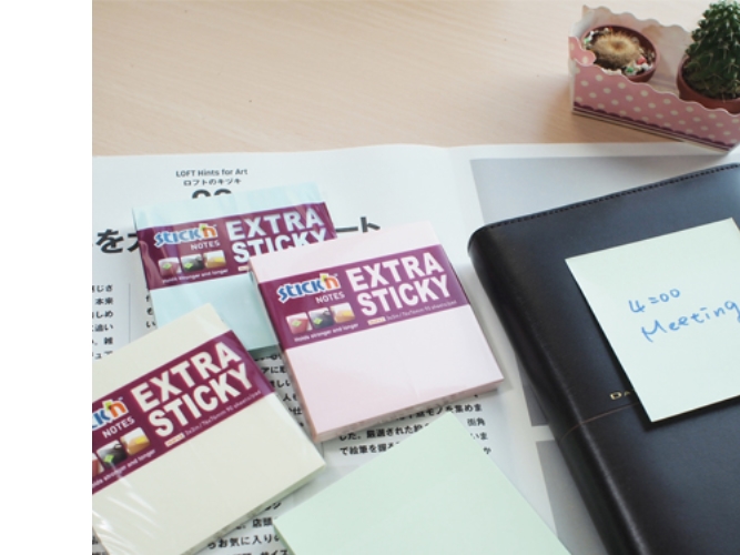 Notizblock Extra Sticky Multipakke 6 St 76X76 90 Blad Pastell