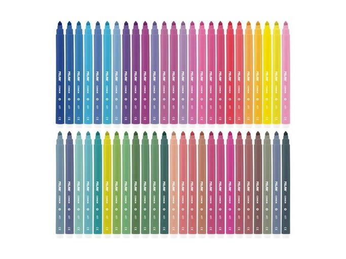 MILAN Fiberpenne 5mm 50 Farver