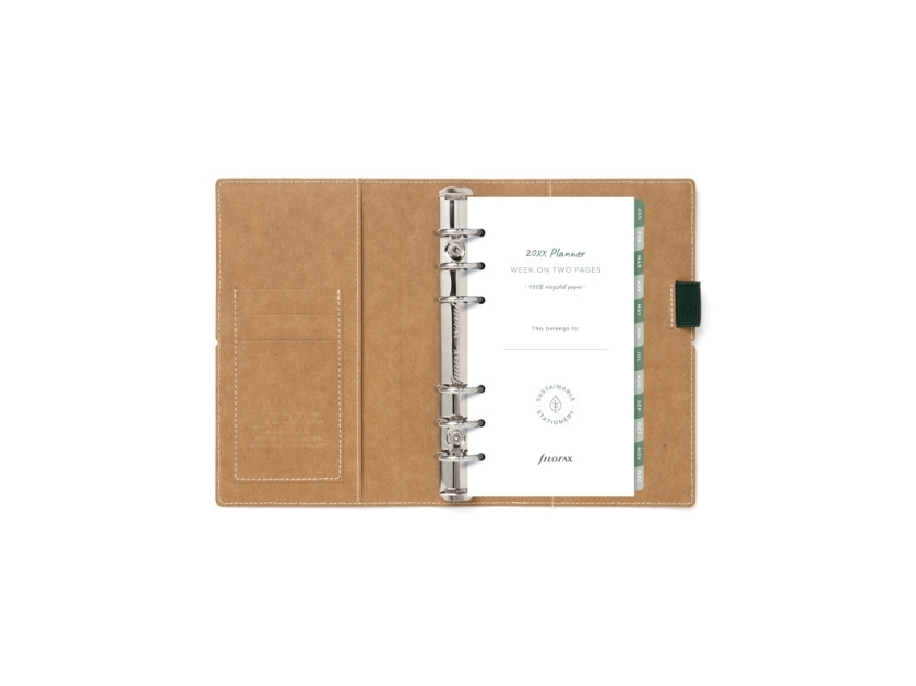 Filofax Eco Essential Personal Systemkalender Ibenholt