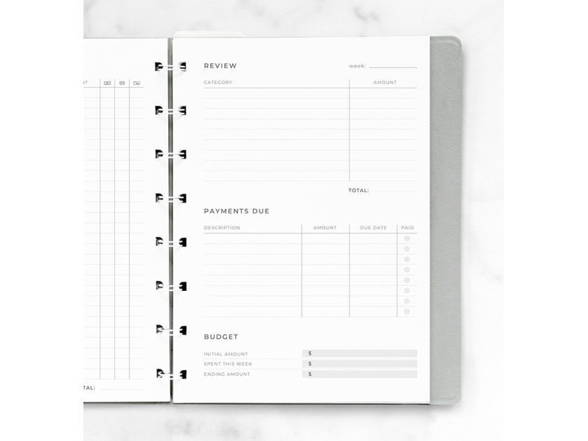 Budget Planner Notesbog Refill A5