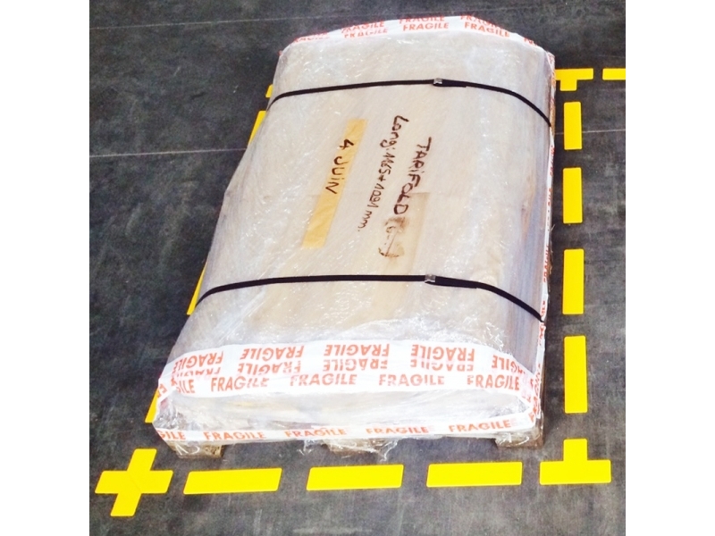 Markeringstape L 10cm Gul