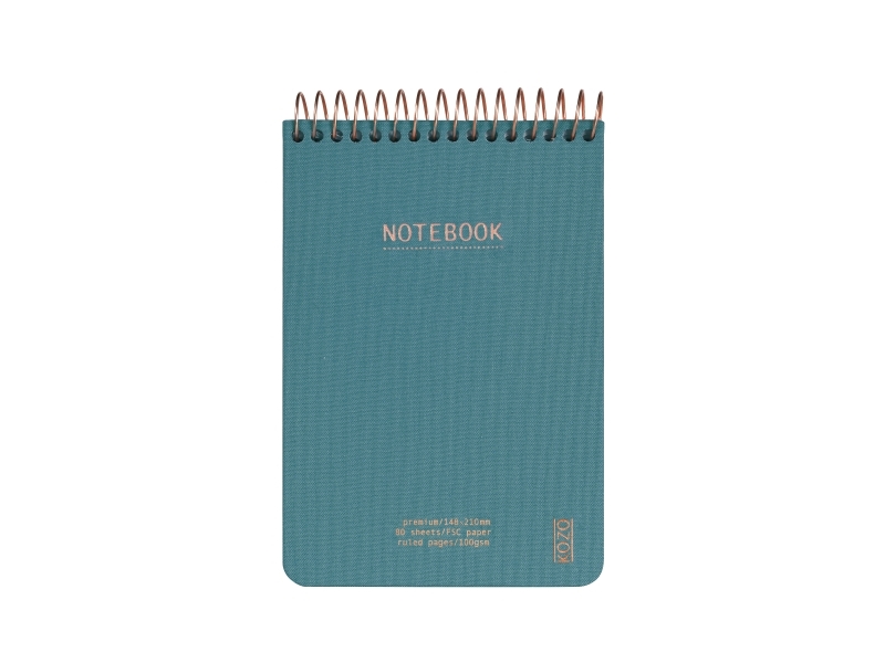 Anteckningsbok, KOZO Premium, A6, 105x148mm ask om 6 - (6 st.) | Papper & Emballage - Block & Post-It - Block | GameStuff