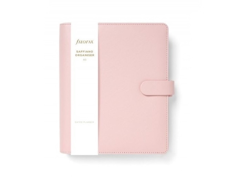 Filofax System Calendar Saffiano A5 Blush