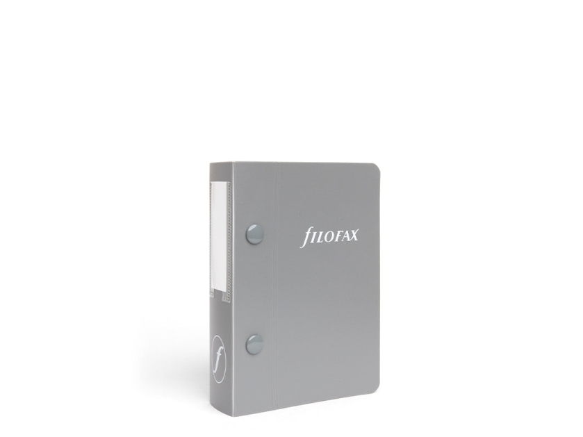 Filofax-Mappe, Lomme, Grå