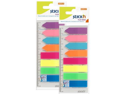 Index Tabs Assorted Neon 2Er Pack